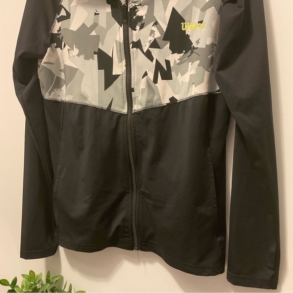 Y2k Wilson Zip Up Track  Jacket - Picture 5 of 8